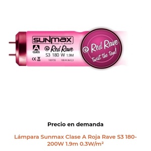 Sunmax A-class Red RAVE S3 180 W 1.9m